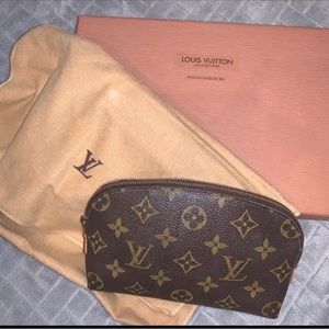 Vintage Louis Vuitton Lux cosmetic pouch 1990’s OG Owner